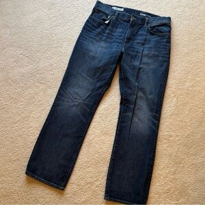 Gap Men 1969 Standard Medium Wash Straight Leg Jean 36x34